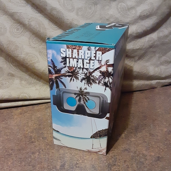 Sharper Image Virtual Reality Headset w/ Built-In - Picture 2 of 5